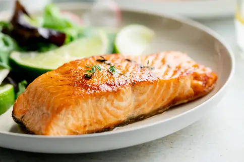 photo of salmon filet