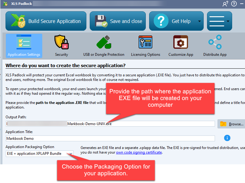 XLS Padlock App Bundle Format